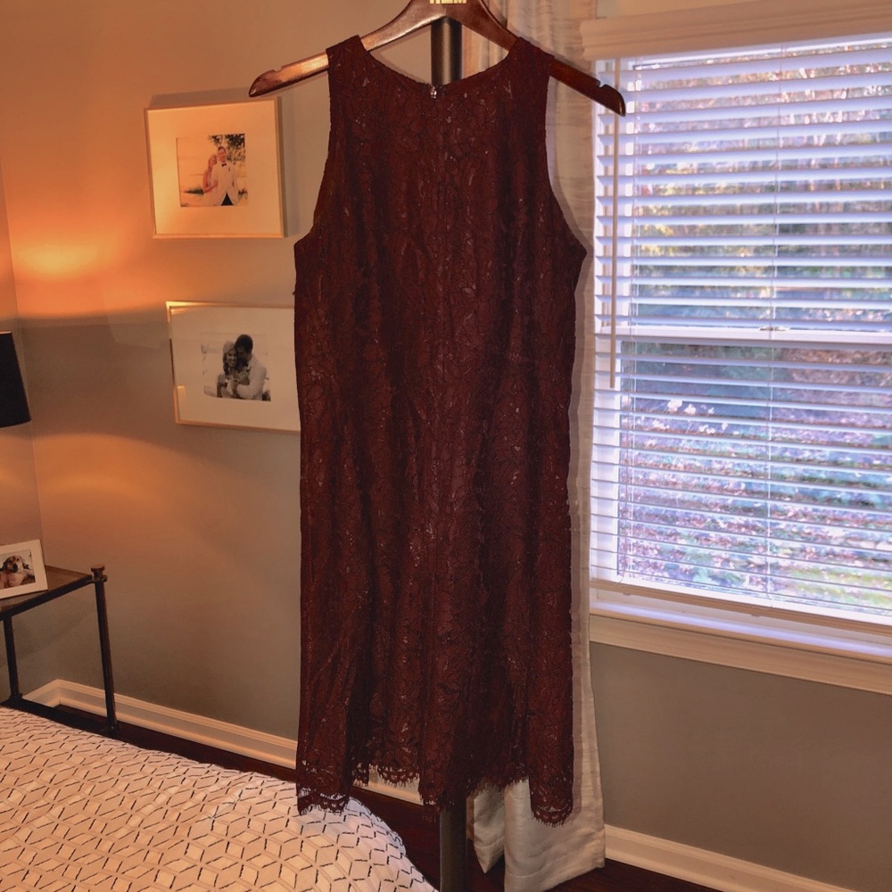 Ann Taylor Lace Dress - size 10p